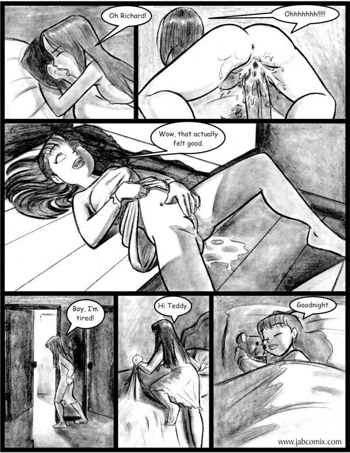 Порно Комиксы Инцест Спящие