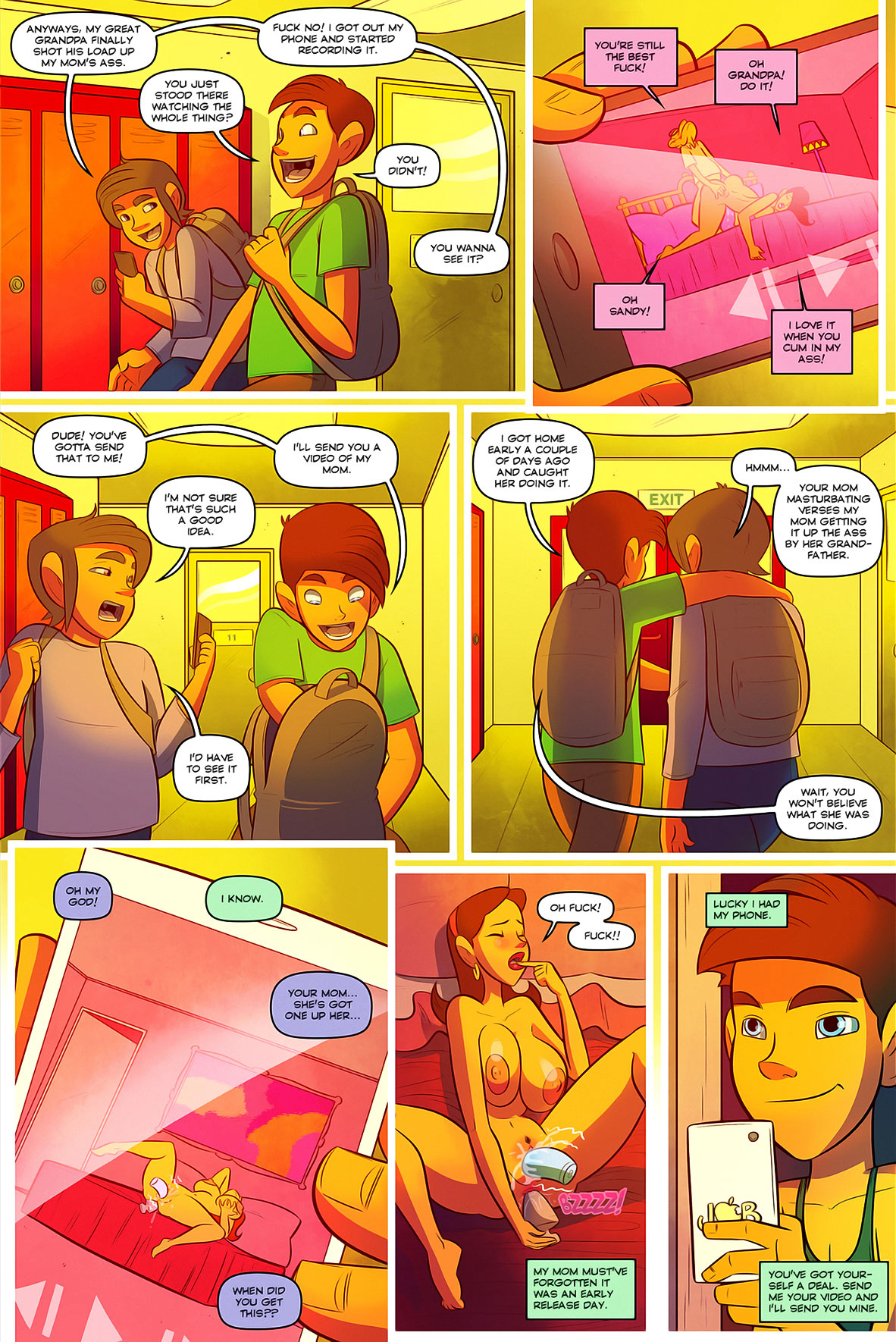 Jab comic Keeping it up with the Joneses 3 - page 12