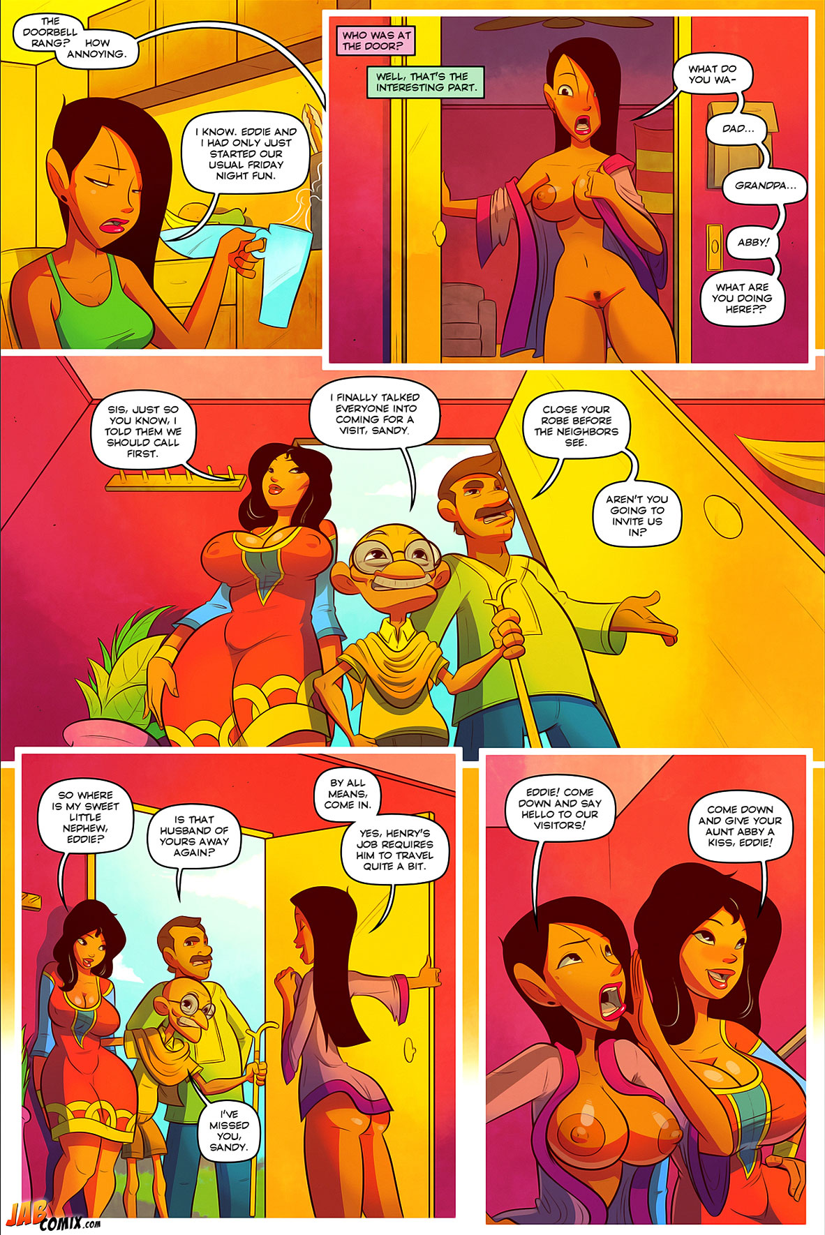 Jab comic Keeping it up with the Joneses 3 - page 4