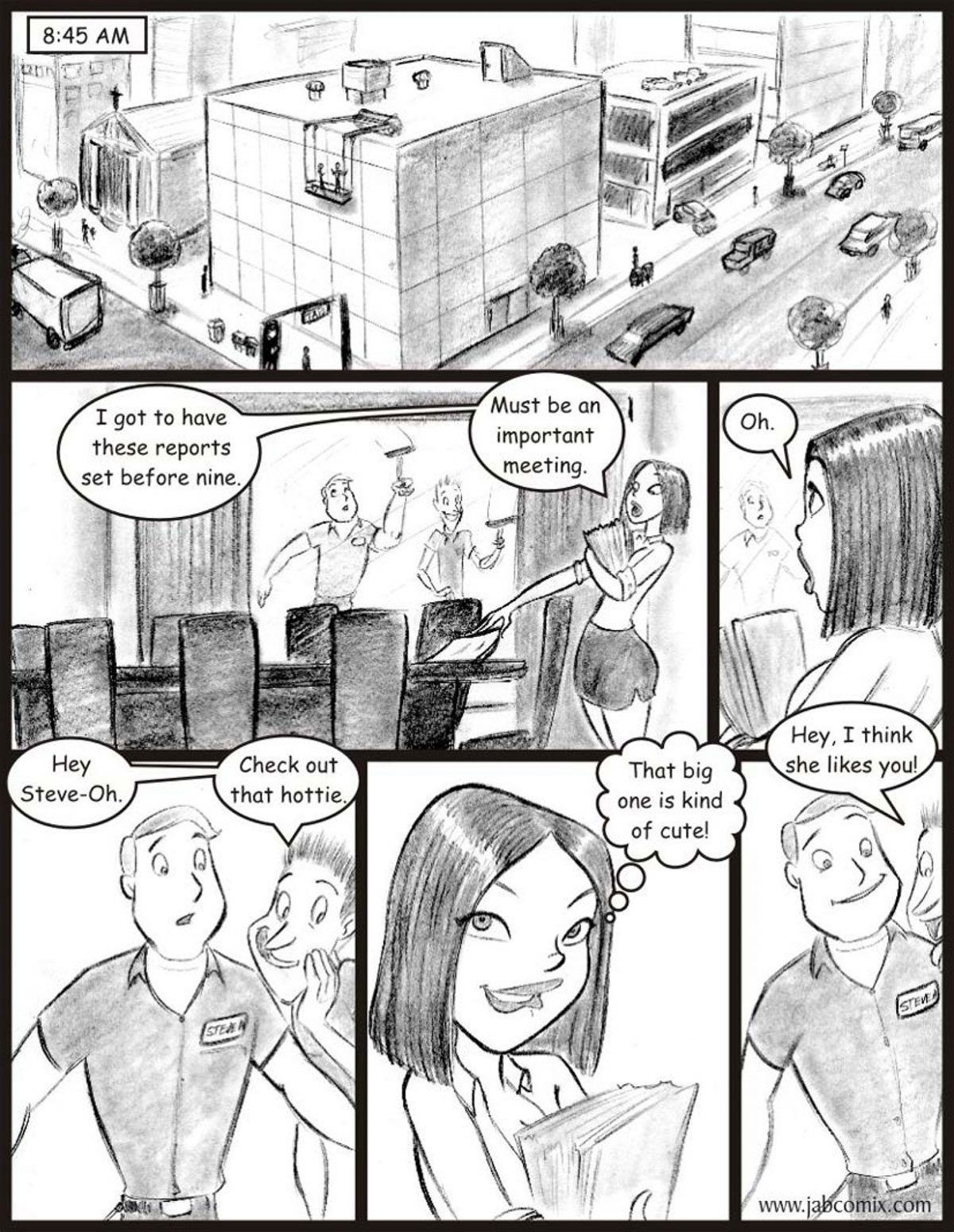 Jab comic Ay Papi 8 - page 1