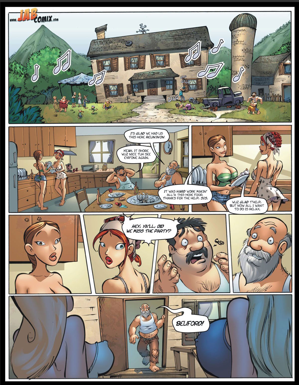 Jab comic Farm Lessons 14 - page 1