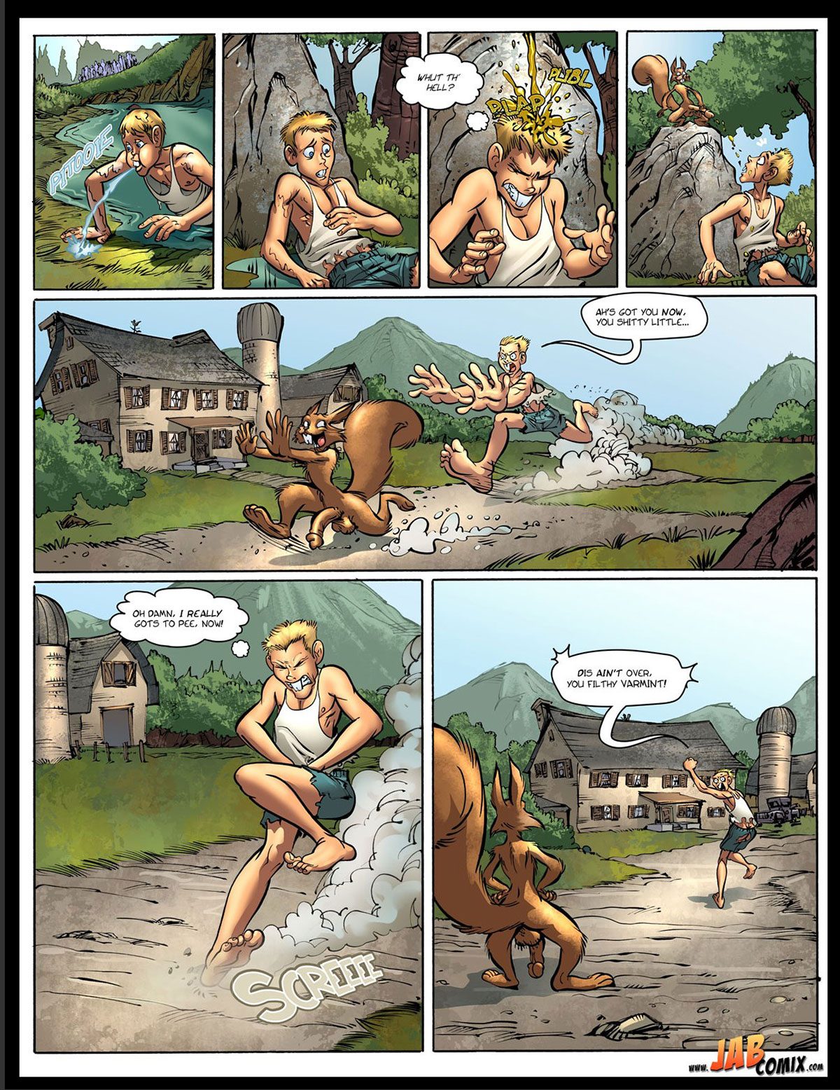 Jab comic Farm Lessons 14 - page 15