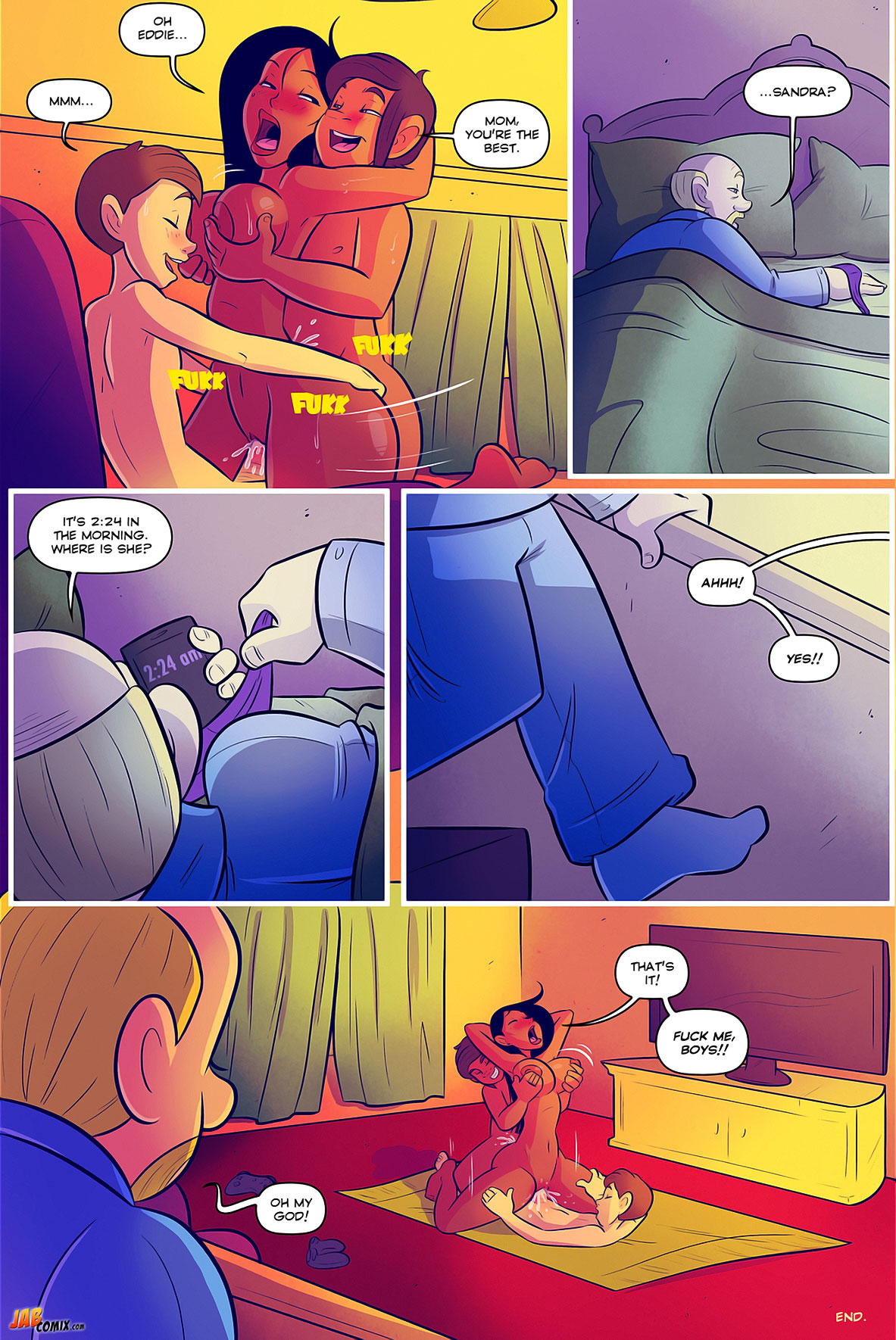 Jab comic Keeping it up with the Joneses 4 - page 21