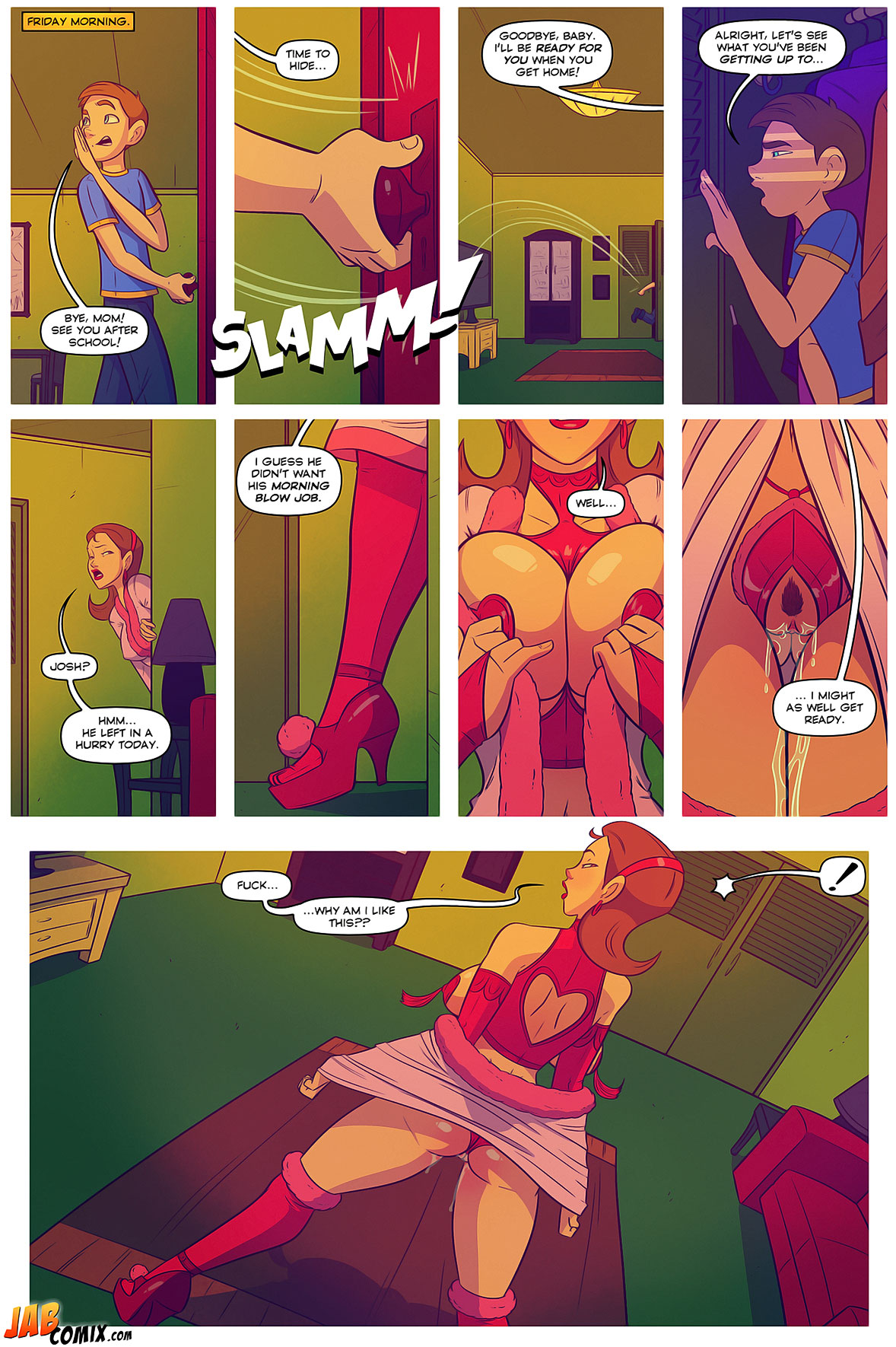 Jab comic Keeping it up with the Joneses 5 - page 18