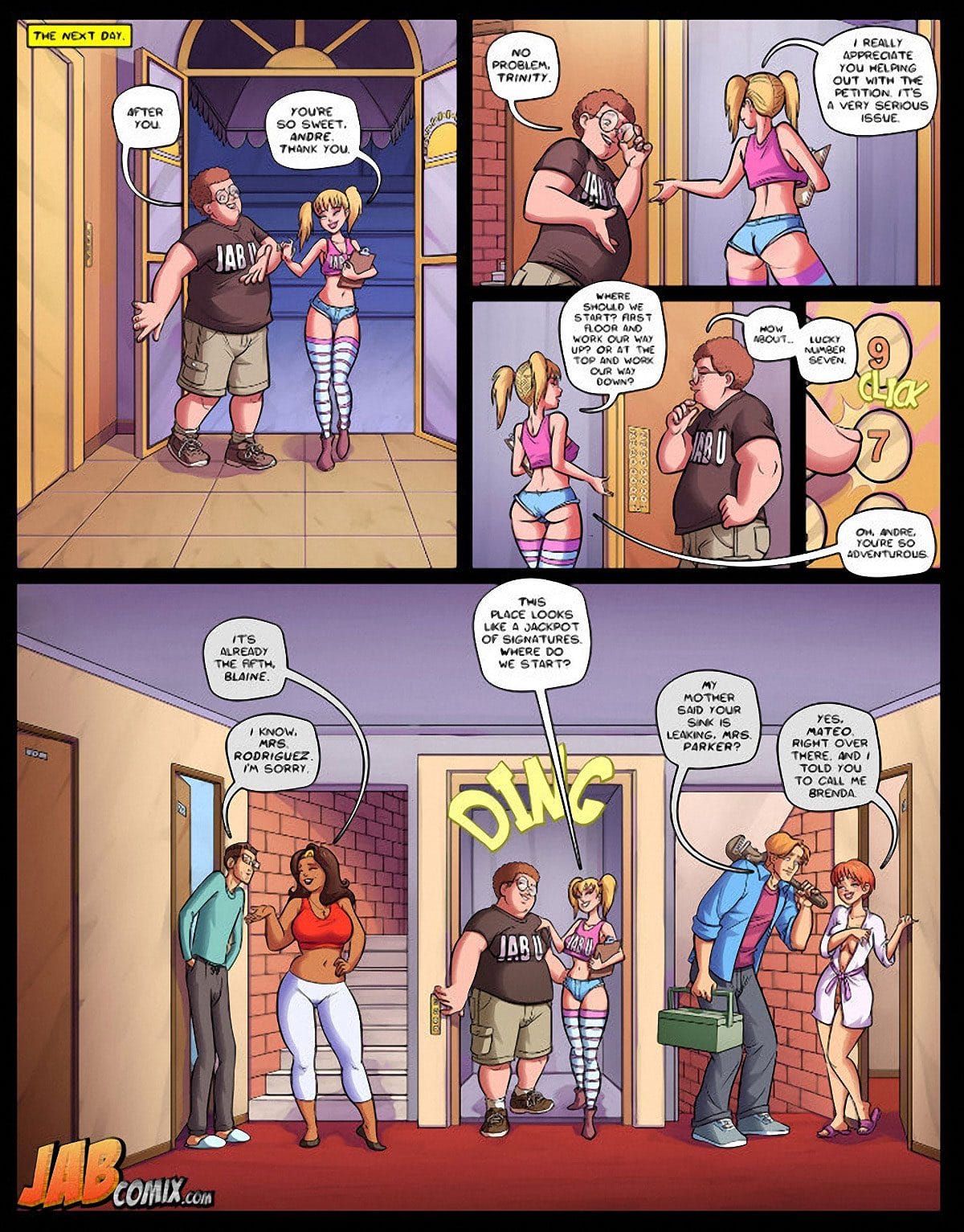 Jab comic "Omega Girl 6" - page 6