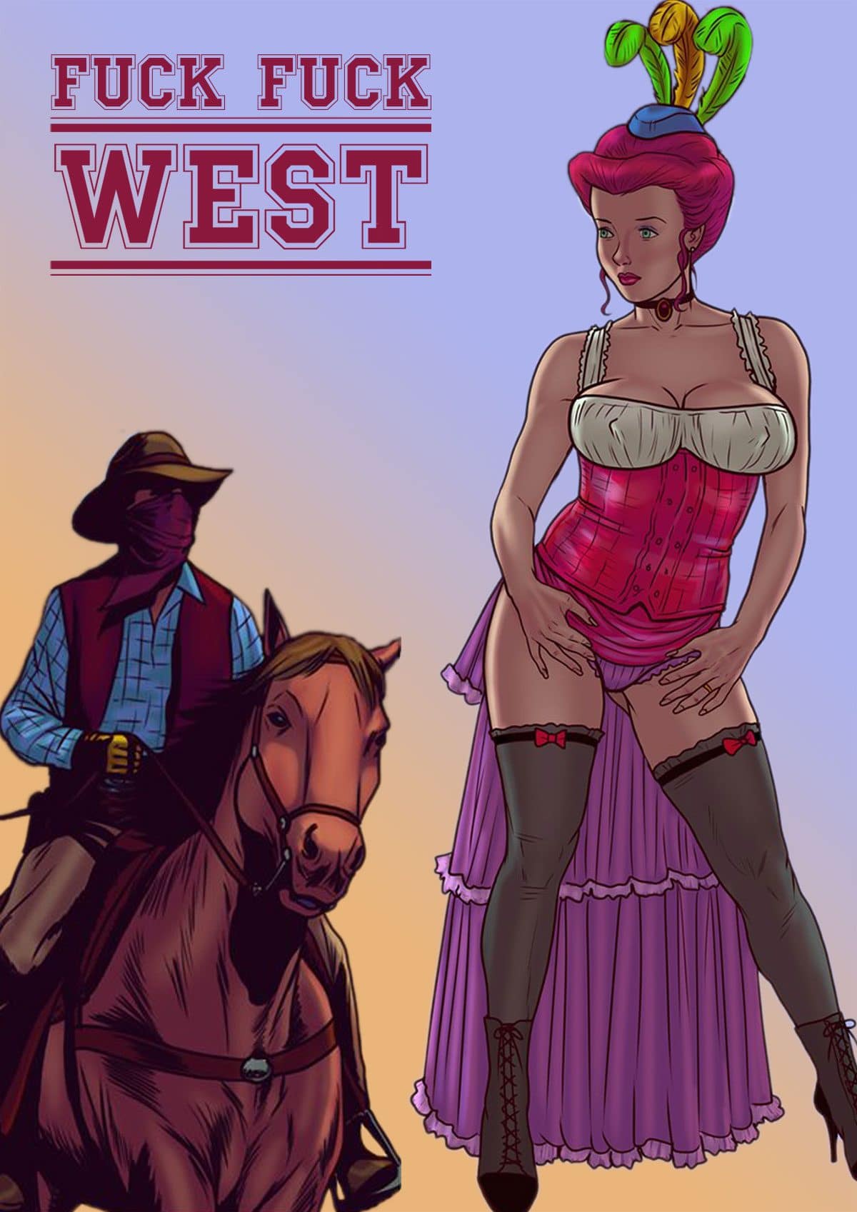 Milftoon comic "Fuck Fuck West"