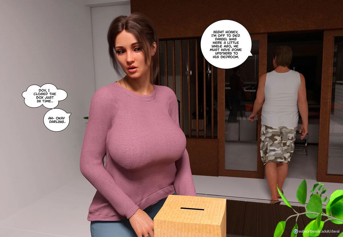 Daval3D comic "Immoral Desires 2" - page 9