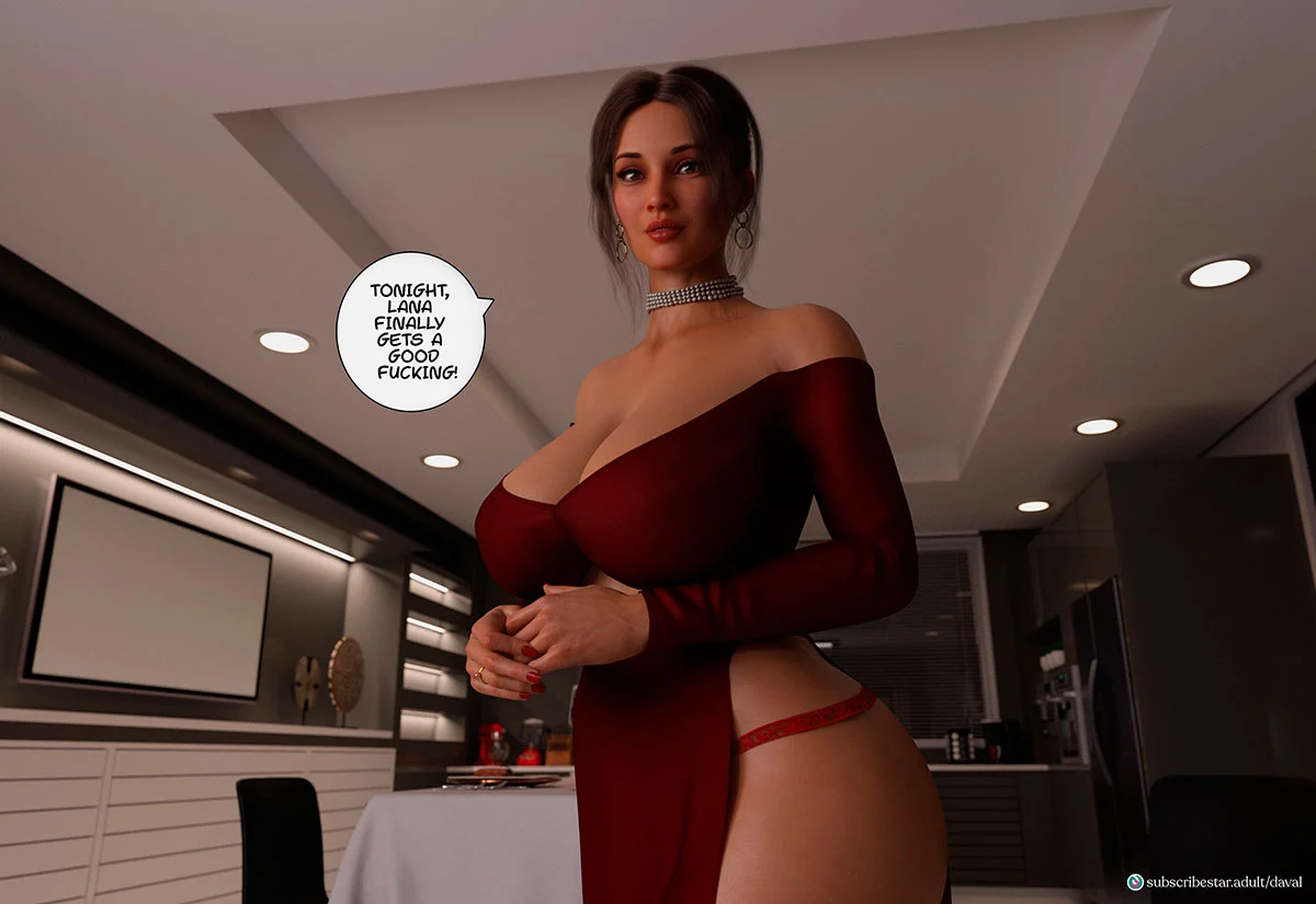 Daval3D comic "Immoral Desires 3" - page 44
