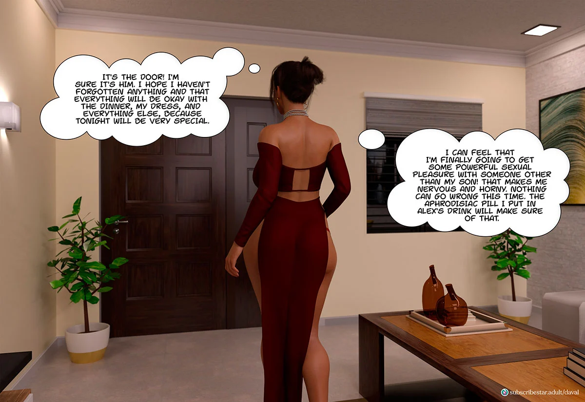 Daval3D comic "Immoral Desires 3" - page 45