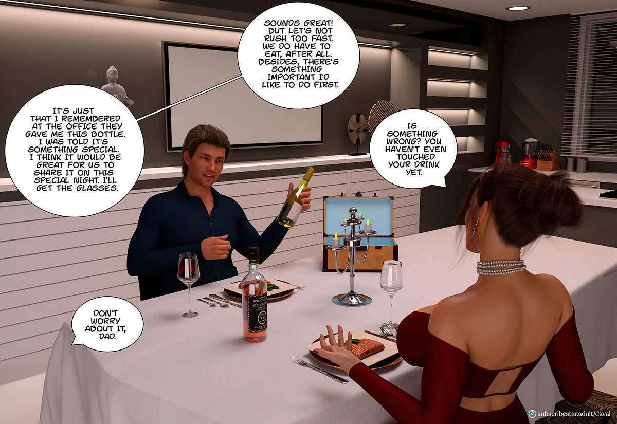 Daval3D comic "Immoral Desires 3" - page 51
